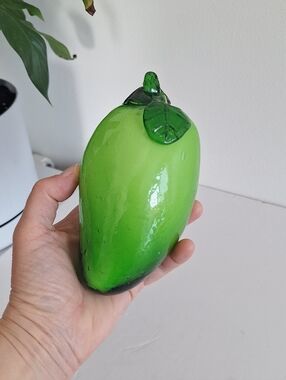 Blown glass vegetable